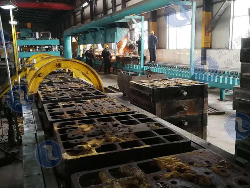 全自動(dòng)鐵模覆砂線 全自動(dòng)鐵模覆砂線